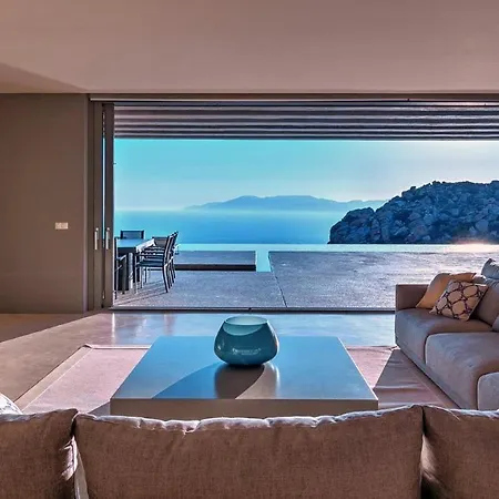 Vila One Br Private Honeymoon Peaceful Mylo With Living Close To Mylopotas *